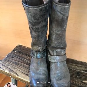 Frye 12R harness boots
